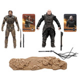  McFarlane Toys Dune Part 2 Gurney Halleck & Rabban Battle Action Figure 2 Pack 