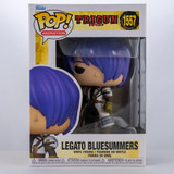 Funko Pop! Animation Trigun Legato Bluesummers #1557 Vinyl Figure 