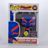  Funko Pop! Spider-Man Across Spider-Verse 2099 Glow GITD #1267 EE Exclusive 