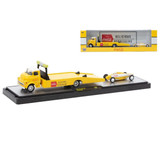  M2 Machines 1958 Dodge COE & Belly Tanker Auto Haulers Coca Cola Yellow TW29 
