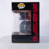  Funko Pop Star Wars Dark Side Darth Vader with Tie Advanced x1 Starfighter #742 