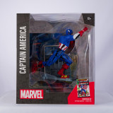  McFarlane Toys Marvel Captain America Issue #100 Posed 1:10 Statue with Scene 