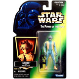  Kenner Star Wars The Power of the Force Greedo Action Figure Hologram Card 