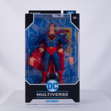McFarlane Toys McFarlane DC Multiverse Superman 1940s Classic Animation Fleischer  7" Figure 