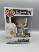  Funko POP! Rocks John Lennon #246 with Psychedelic Shades EE Exclusive Figure 