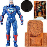 McFarlane Toys McFarlane  DC Multiverse Lex Luthor "Power Suit" Blue w/ Throne  7" Figure 