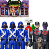Super7 G.I. Joe ReAction Pyramid of Darkness Pack SDCC 2022 Exclusive Snakeling Box Set 
