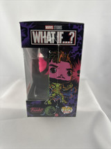  Funko Pop Tees Marvel INFINITY KILLMONGER Blacklight XL Target Exclusive RARE 