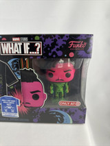  Funko Pop Tees Marvel INFINITY KILLMONGER Blacklight XL Target Exclusive RARE 