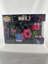  Funko Pop Tees Marvel INFINITY KILLMONGER Blacklight XL Target Exclusive RARE 