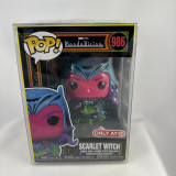  Funko Pop! Scarlet Witch #986 Blacklight - Marvel Wandavision - Target Exclusive 