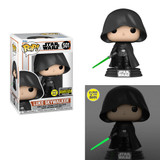  Funko Pop! Star Wars The Mandalorian Luke Skywalker #501 GITD Glow EE Exclusive 