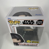  Funko Pop! Star Wars The Mandalorian Luke Skywalker #501 GITD Glow EE Exclusive 