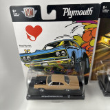  M2 Machines 1:64 Auto-Drivers R85 Complete Set of 4 Road Runner Camaro Mustang + 