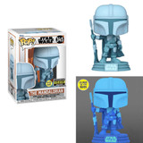  Funko Pop! Star Wars The Mandalorian #345 GITD Glow in The Dark EE Exclusive NEW 