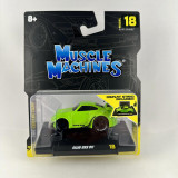 Maisto Muscle Machines by Maisto Porsche 911 993 RWB Lime Green Model #18 1:64 Diecast 