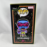  Funko Pop! The Falcon and the Winter Soldier Captain America #987 Blacklight SE 