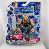  Mattel Netflix Masters of the Universe MOTU Power Attack He-Man Action Figure 