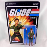 Super7 G.I. Joe Super7 ReAction Action Figure Covert Operations Lady Jaye Unpunched 