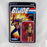 Super7 G.I. Joe Super7 ReAction Scarlett Counter Intelligence Action Figure Unpunched 