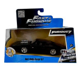 Jada Toys Fast & Furious 7 Dom's Black Dodge Charger RT 1:32 (‘70 Not on Box) 