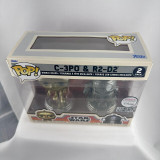  Funko POP! C-3PO and R2-D2 Star Wars Concept Series Galactic Convention Disney 