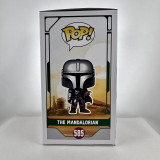  Funko Pop Star Wars The Book Of Fett The Mandalorian with Pouch #585 Figure 