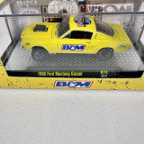  M2 Machines 1966 Ford Mustang Gasser B&M Racing Auto Thentics R74 22-74 Yellow 