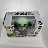  Funko Pop! Disney  Star Wars  Book of Boba Fett - Grogu with Armor #584 Figure 