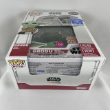  Funko Pop Tees Grogu With Cookie The Mandalorian Flocked Special #465 Size XL 