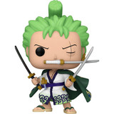  Funko Pop Animation One Piece #923 Roronoa Zoro with 3 Swords Vinyl Figure 