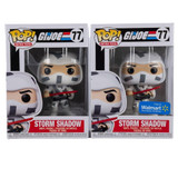  Funko POP! Retro Toys G.I. Joe Storm Shadow #77 Common & Walmart Exclusive 
