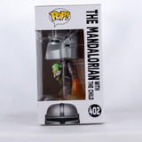  Funko Pop! Star Wars #402 The Mandalorian with The Child Grogu Flying Figure 