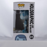  Funko Pop! Star Wars: ROTJ 40th Holographic Luke Skywalker GITD 615 EE Exclusive 