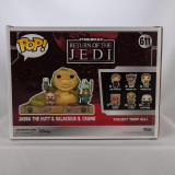  Funko Pop! Star Wars Jabba the Hutt & Salacious B Crumb #611 Deluxe ROTJ 40th 
