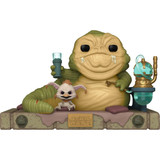  Funko Pop! Star Wars Jabba the Hutt & Salacious B Crumb #611 Deluxe ROTJ 40th 