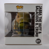  Funko Pop! Star Wars Jabba the Hutt & Salacious B Crumb #611 Deluxe ROTJ 40th 