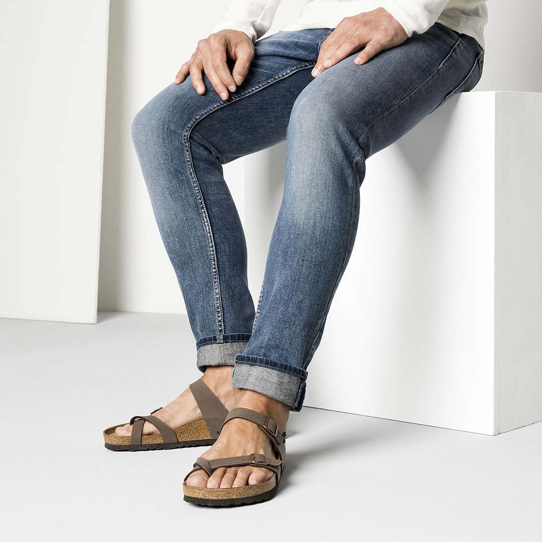 birkenstock mayari dress blue Birkenstock Mayari Toe-Loop Comfort Sandal - Blue