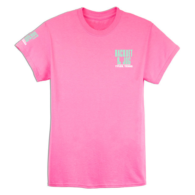 TYLER'S Azalea/Bright Mint Block Tee | TYLER'S