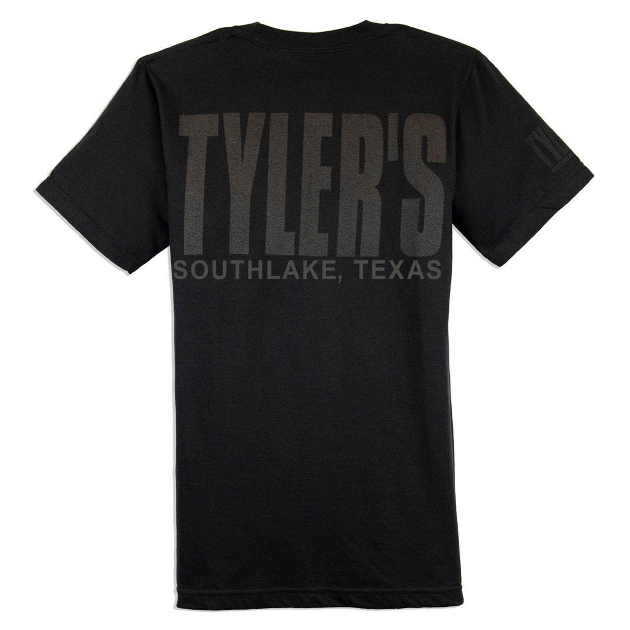 TYLER'S Black/Black Block Tee | TYLER'S