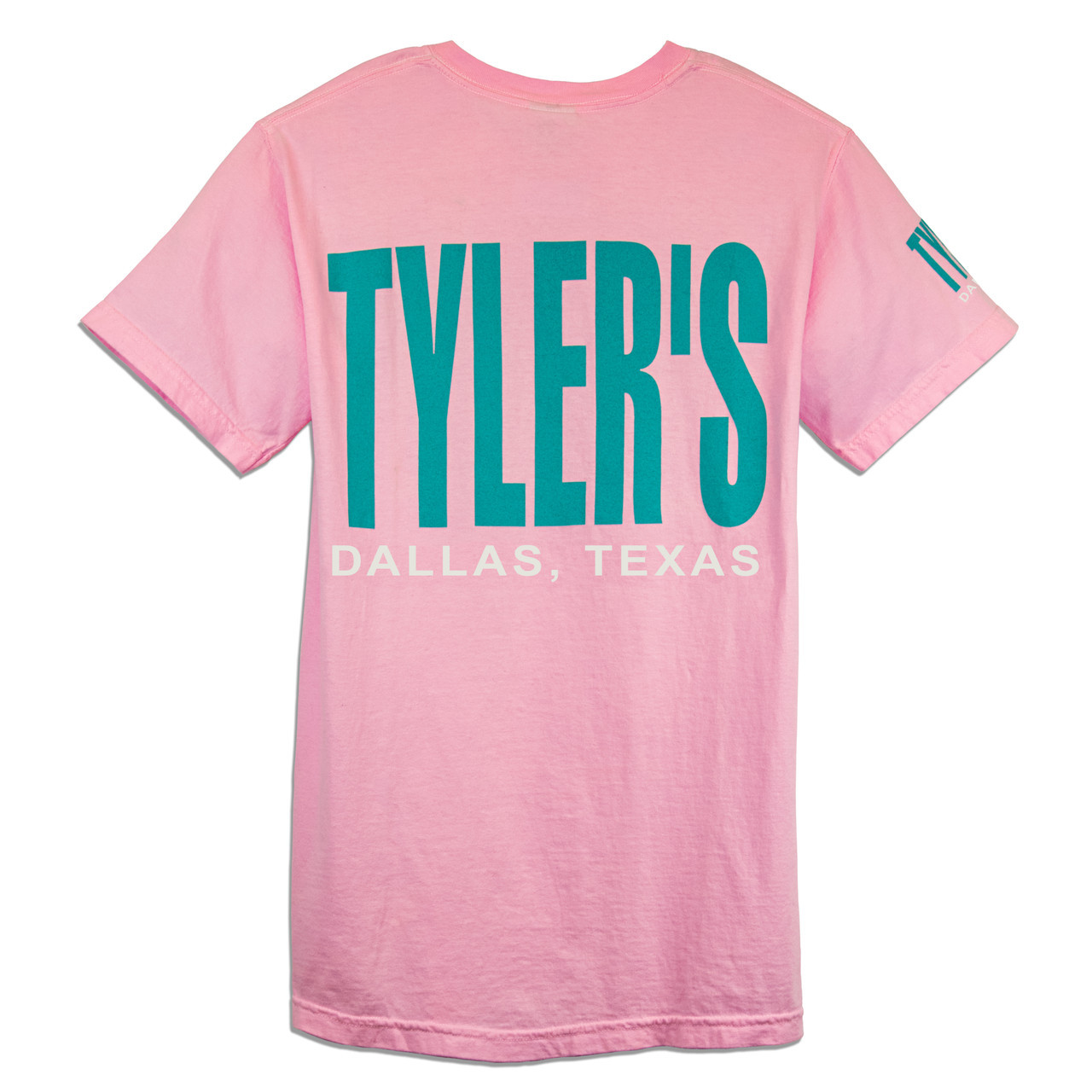 TYLER'S Blossom Pink/Teal Comfort Tee | TYLER'S