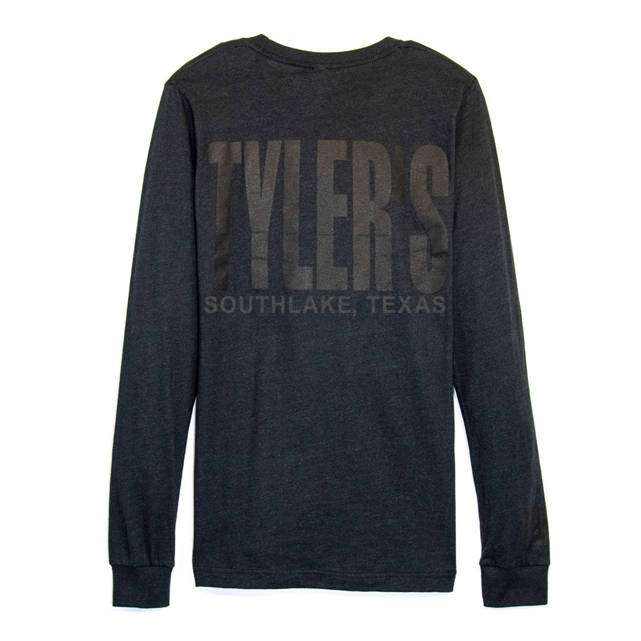 TYLER'S Black Long Sleeve Track Tee | TYLER'S