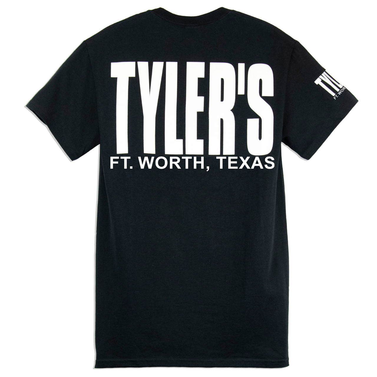 TYLER'S Black/White Block Tee | TYLER'S