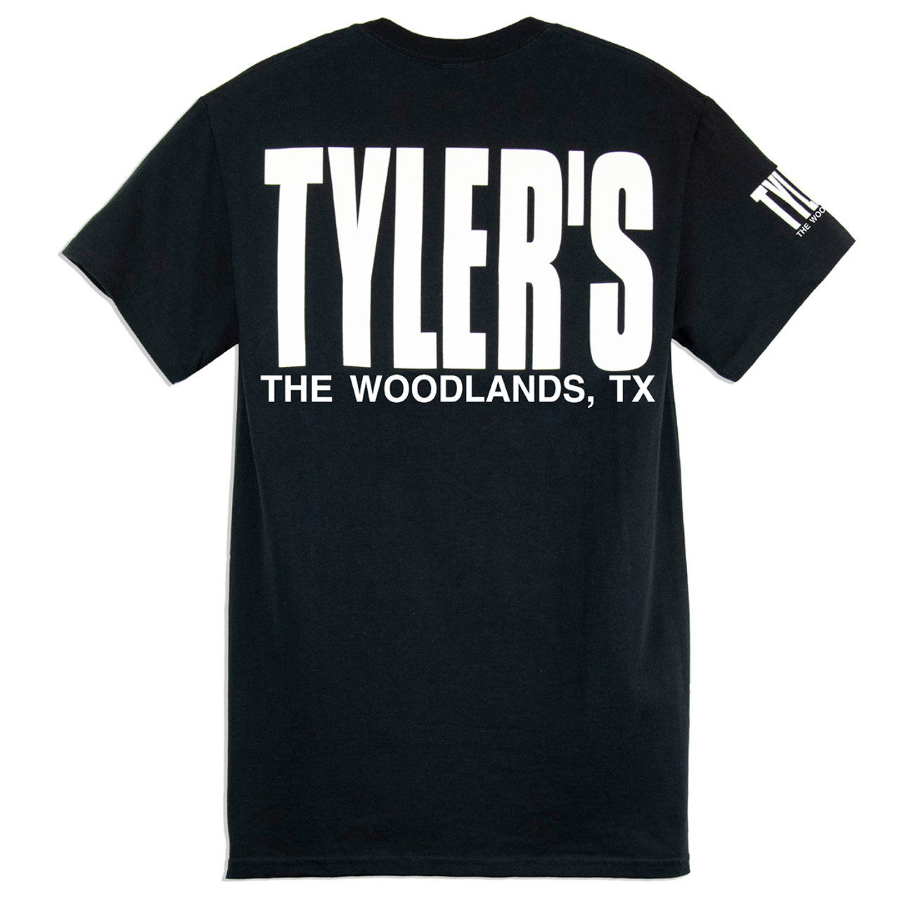 TYLER'S Black/White Block Tee | TYLER'S