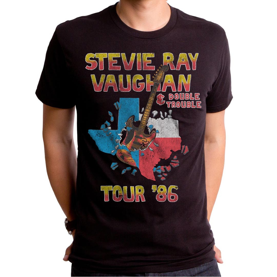 Goodie Two Sleeves Stevie Ray Vaughan Tour 86 Tee | TYLER'S