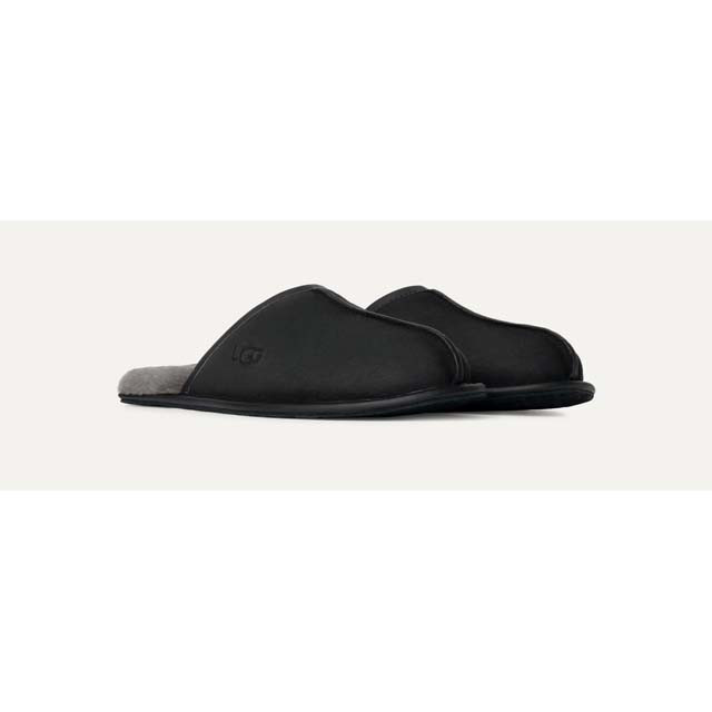 Ugg Men's Scuff Leather Slippers | TYLER'S