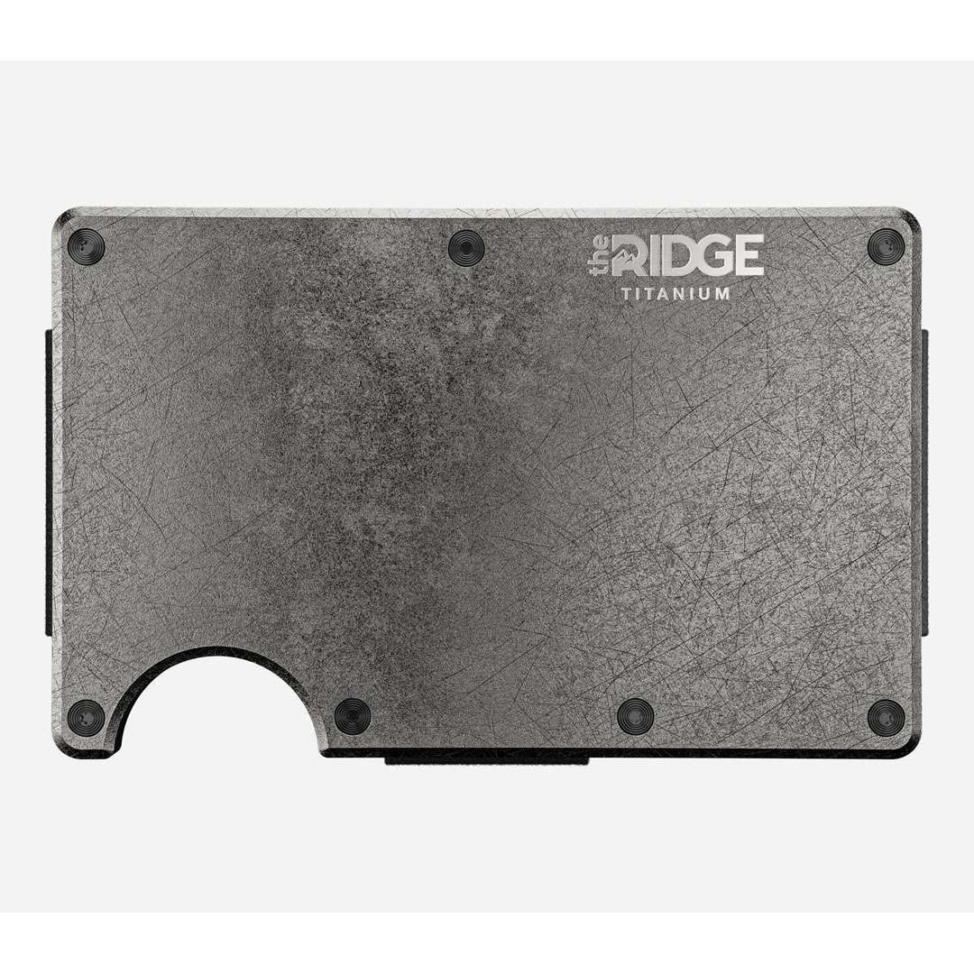 The Ridge Titanium Money Clip Wallet | TYLER'S