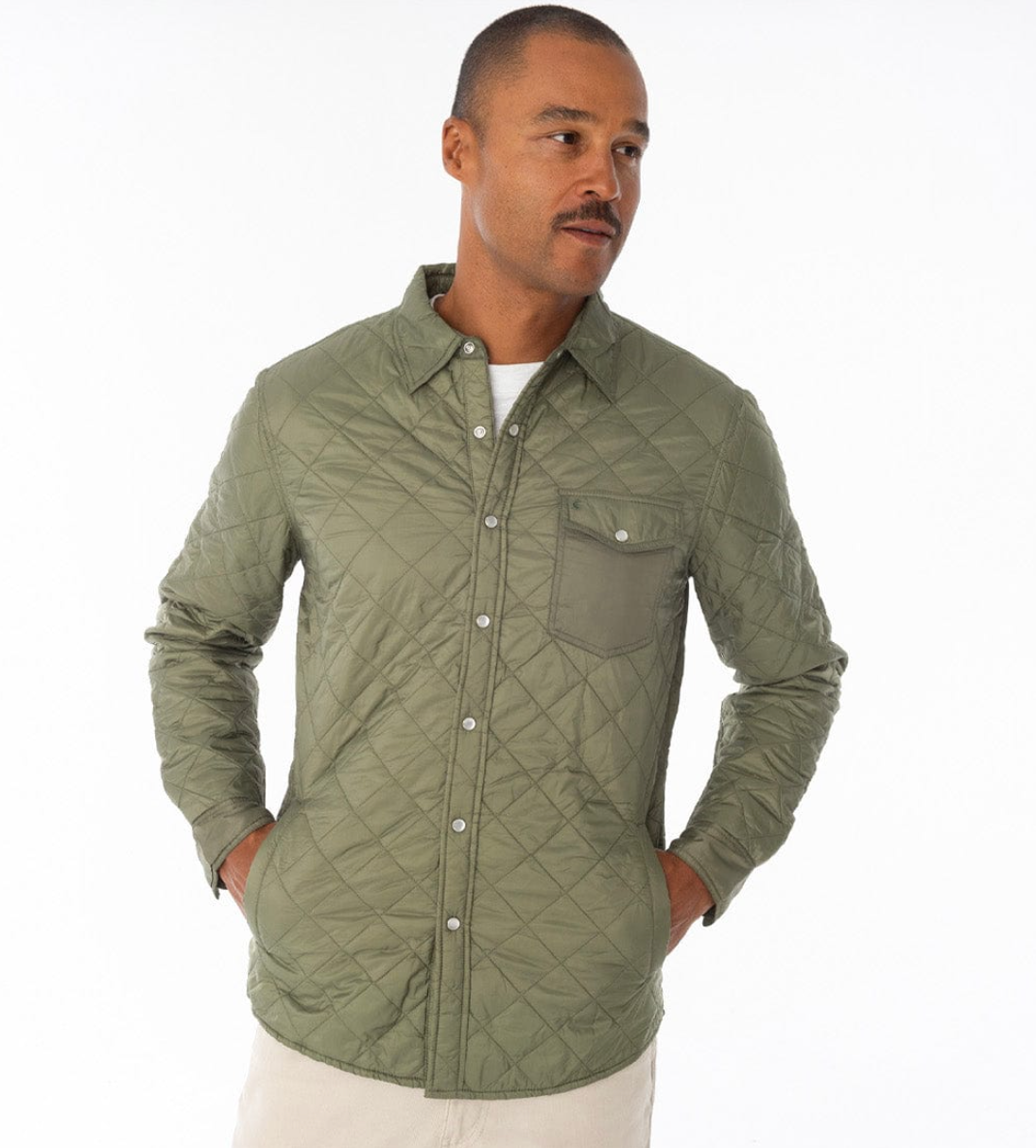 Criquet Men's Quilted Shacket | TYLER'S