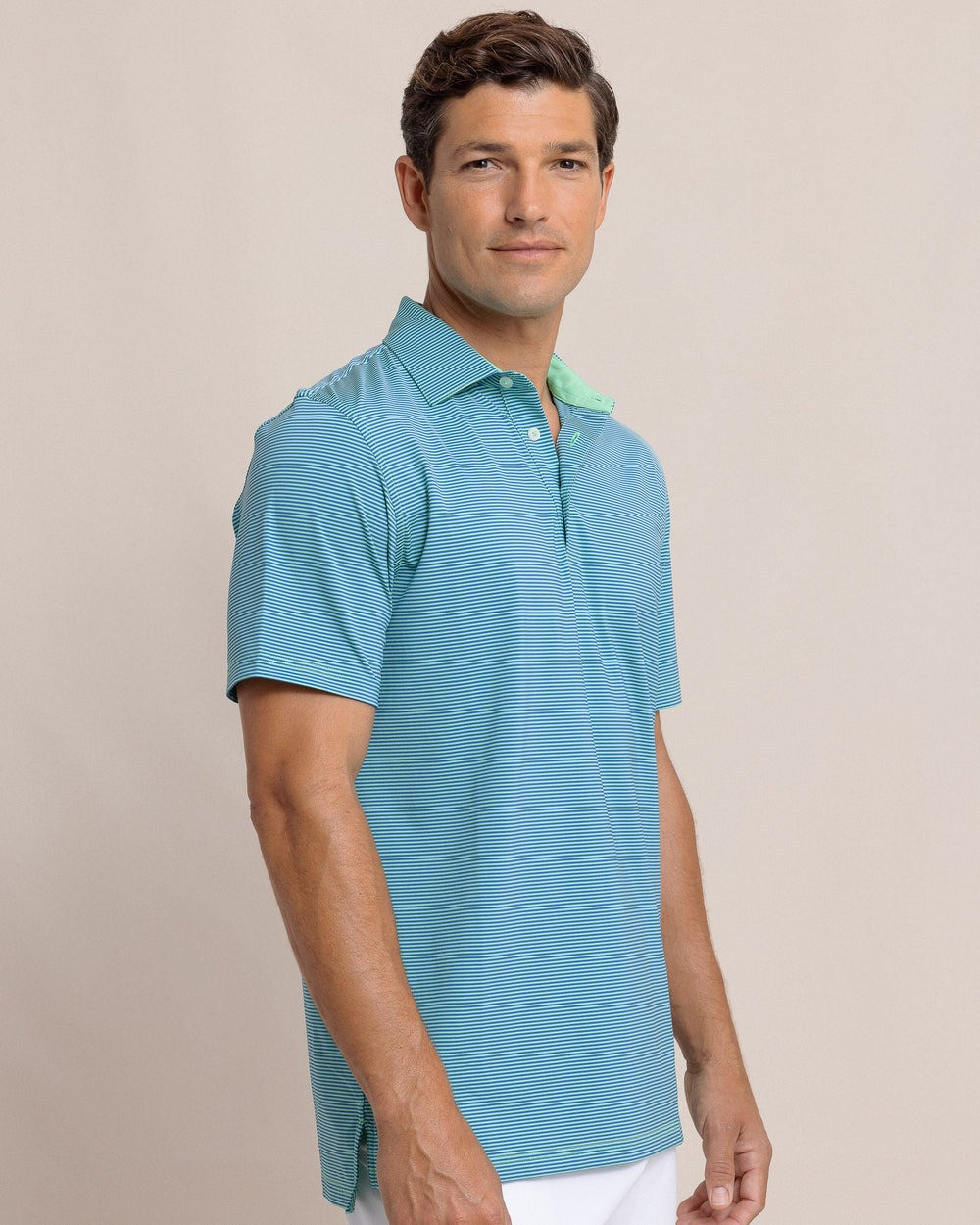 Southern Tide Men's brrr°-eeze Meadowbrook Stripe Polo | TYLER'S