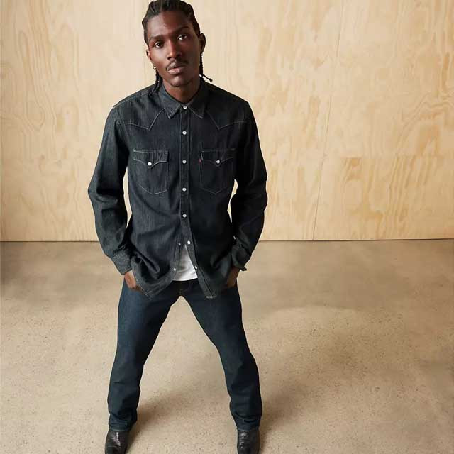Levi's Men's Classic Western Denim Shirt | TYLER'S